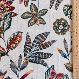 Dekorativno blago jacquard Neroli allover blanc