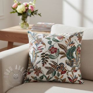 Dekorativno blago jacquard Neroli allover blanc