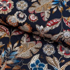 Dekorativno blago jacquard Neroli allover nuit