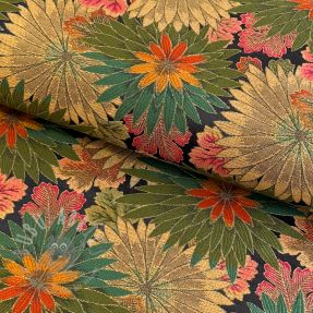 Dekorativno blago jacquard Matcha allover kaki