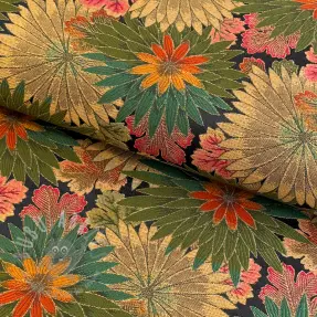 Dekorativno blago jacquard Matcha allover kaki