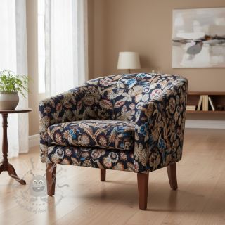 Dekorativno blago jacquard Neroli allover nuit