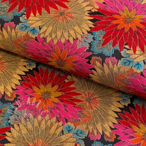 Dekorativno blago jacquard Matcha allover rouge