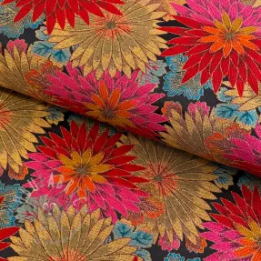Dekorativno blago jacquard Matcha allover rouge