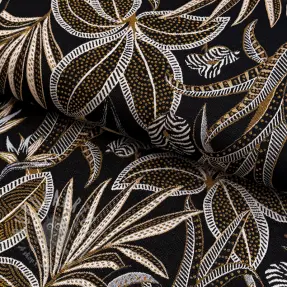 Dekorativno blago jacquard Moranto allover noir