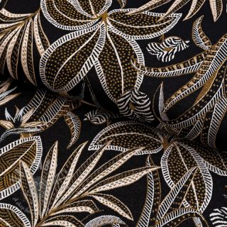 Dekorativno blago jacquard Moranto allover noir