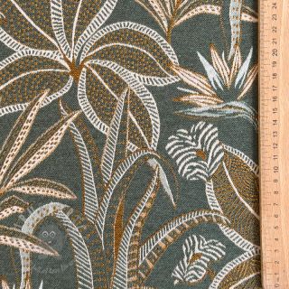 Dekorativno blago jacquard Moranto allover kaki