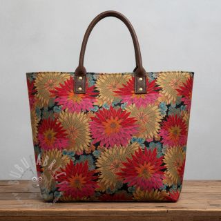 Dekorativno blago jacquard Matcha allover rouge