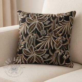 Dekorativno blago jacquard Moranto allover noir