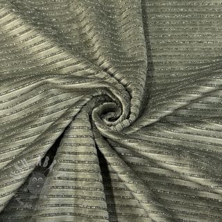 Elastičen žamet VELVET LUREX Stripe camo green