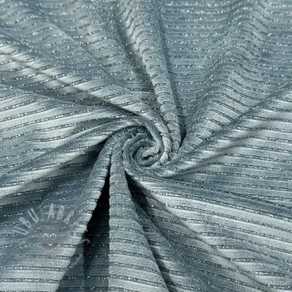 Elastičen žamet VELVET LUREX Stripe ocean green