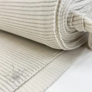 Elastičen žamet VELVET LUREX Stripe off white