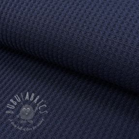 Pletenina WAFFLE BIG KNIT navy