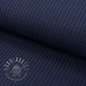 Pletenina WAFFLE BIG KNIT navy