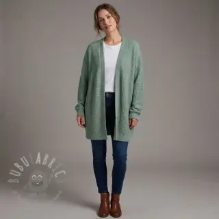 Pletenina Angora honey ocean green
