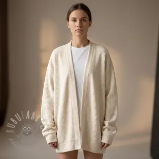Pletenina Angora honey off white