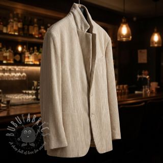 Elastičen žamet VELVET LUREX Stripe off white