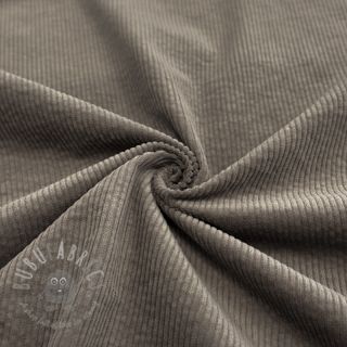 Žamet 6W WASHED STRETCH stone