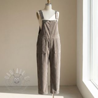 Žamet 6W WASHED STRETCH stone