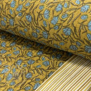 Bombažna tkanina QUILT Gange curcuma