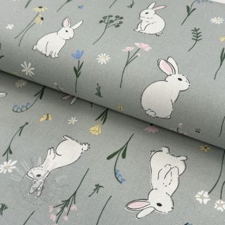 Dekorativno blago premium Cute Rabbit Garden
