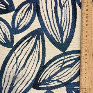 Dekorativno blago jacquard Folia bleu