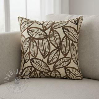 Dekorativno blago jacquard Folia chocolat