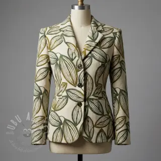 Dekorativno blago jacquard Folia romarin