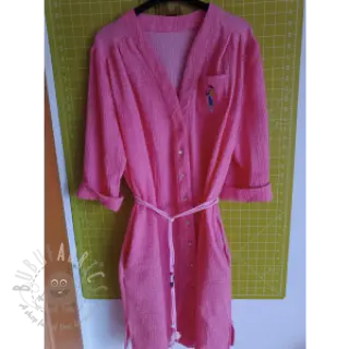 Dvojna gaza/muslin pink