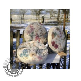 Dekorativno blago Linenlook premium Flower Dreamy Field digital print