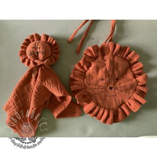 Dvojna gaza/muslin terra ORGANIC