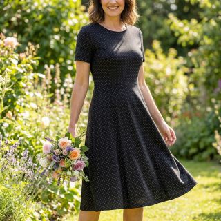 Viskoza Punta di Roma ROMEA black