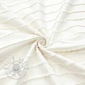 Jersey RUFFLES white