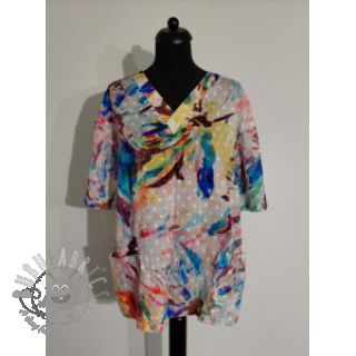 Bombažna tkanina DOBBY Staind branch digital print