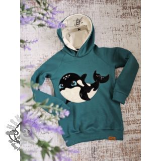 Kosmatena prevešanka JOGGING petrol