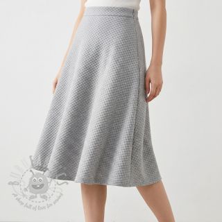 Pletenina Angora honey light grey