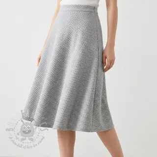 Pletenina Angora honey light grey
