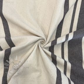 Dekorativno blago Bernadette stripe coffee