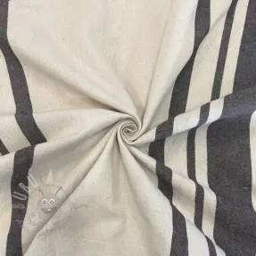 Dekorativno blago Bernadette stripe coffee