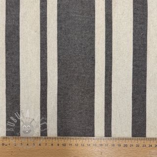 Dekorativno blago Bernadette stripe coffee