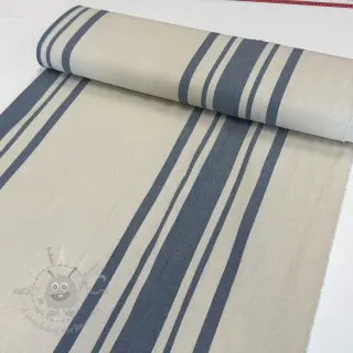 Dekorativno blago Bernadette stripe denim