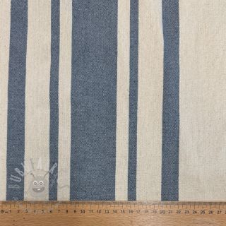 Dekorativno blago Bernadette stripe denim