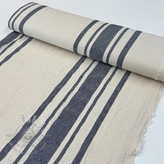 Dekorativno blago Bernadette stripe indigo
