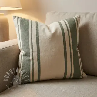Dekorativno blago Bernadette stripe kaki