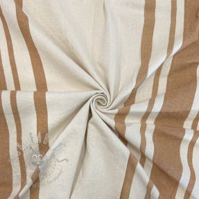 Dekorativno blago Bernadette stripe peanut