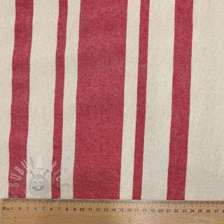 Dekorativno blago Bernadette stripe rouge