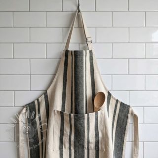 Dekorativno blago Bernadette stripe kaki