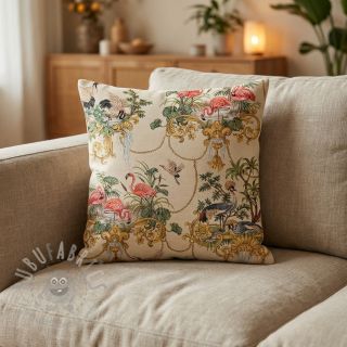 Dekorativno blago GOBELIN premium Flamingo Luxury