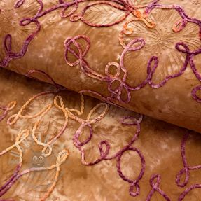 Bombažna tkanina TIE DYE Chenille ela design A