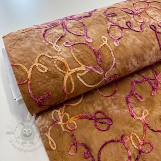 Bombažna tkanina TIE DYE Chenille ela design A